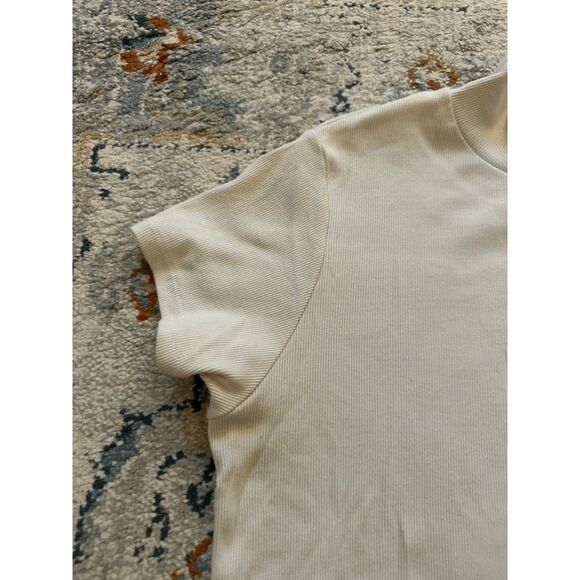 Agolde Women's Ribbed Mock Neck Tee - Picture 3 of 6